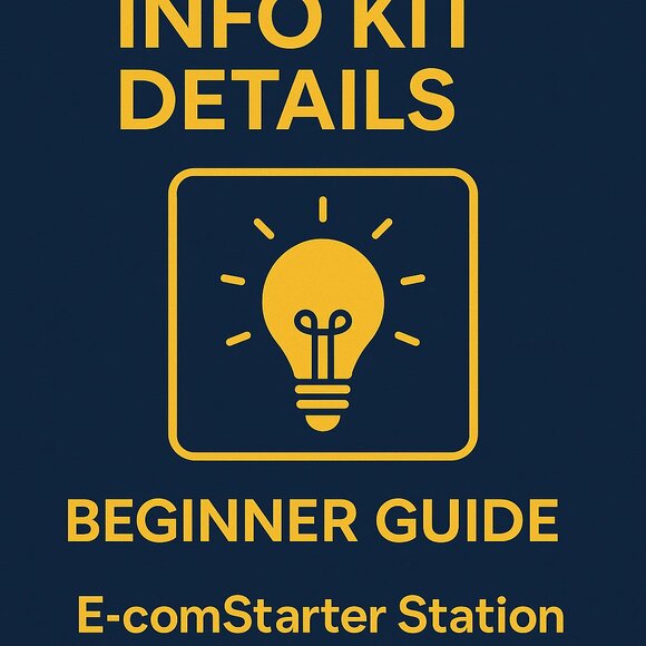 Business Starter Bundle • E-comStarter Station (5 Info Kits Included — Physical) - Picture 3 of 3